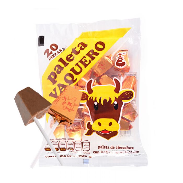  - Paleta de chocolate con arroz inflado Vaquero - 1