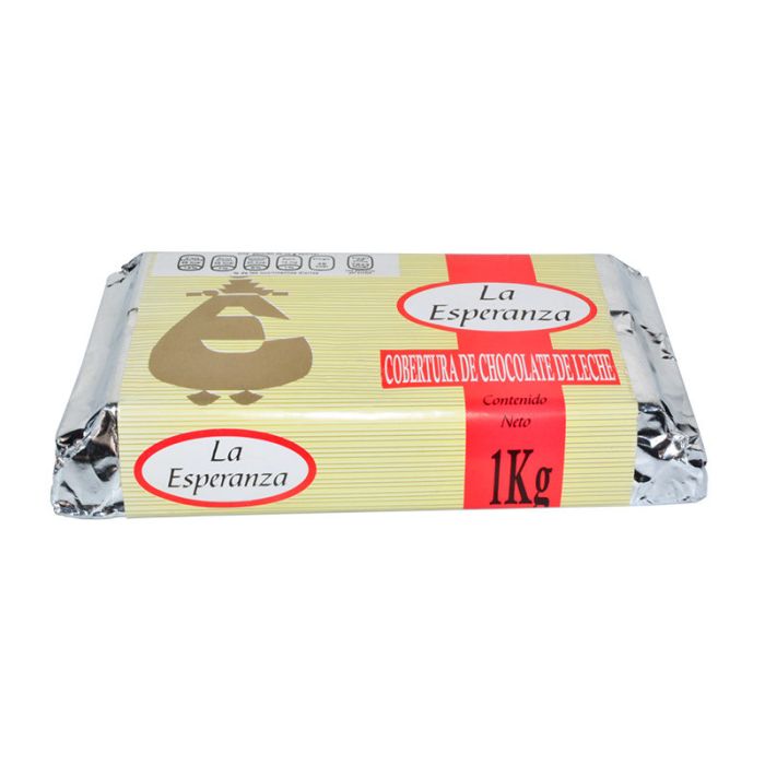  - Cobertura fina de chocolate de leche La Esperanza 1 kg - 2