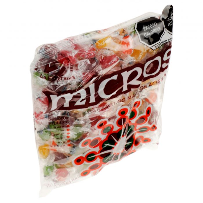  - Caramelo macizo de sabores Micros 200 piezas - 5
