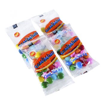 Confitado mini sabor chocolate GemiMinis en tira con sobres | La Esperanza />